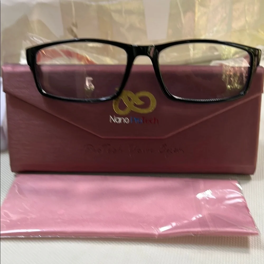 Black and Red A210 M Glasses
